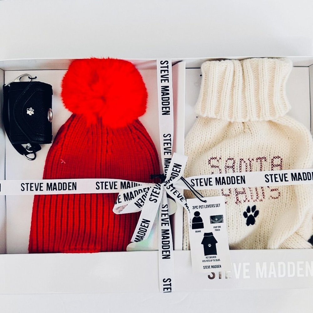 STEVE MADDEN Pet Lover Winter Set NIB